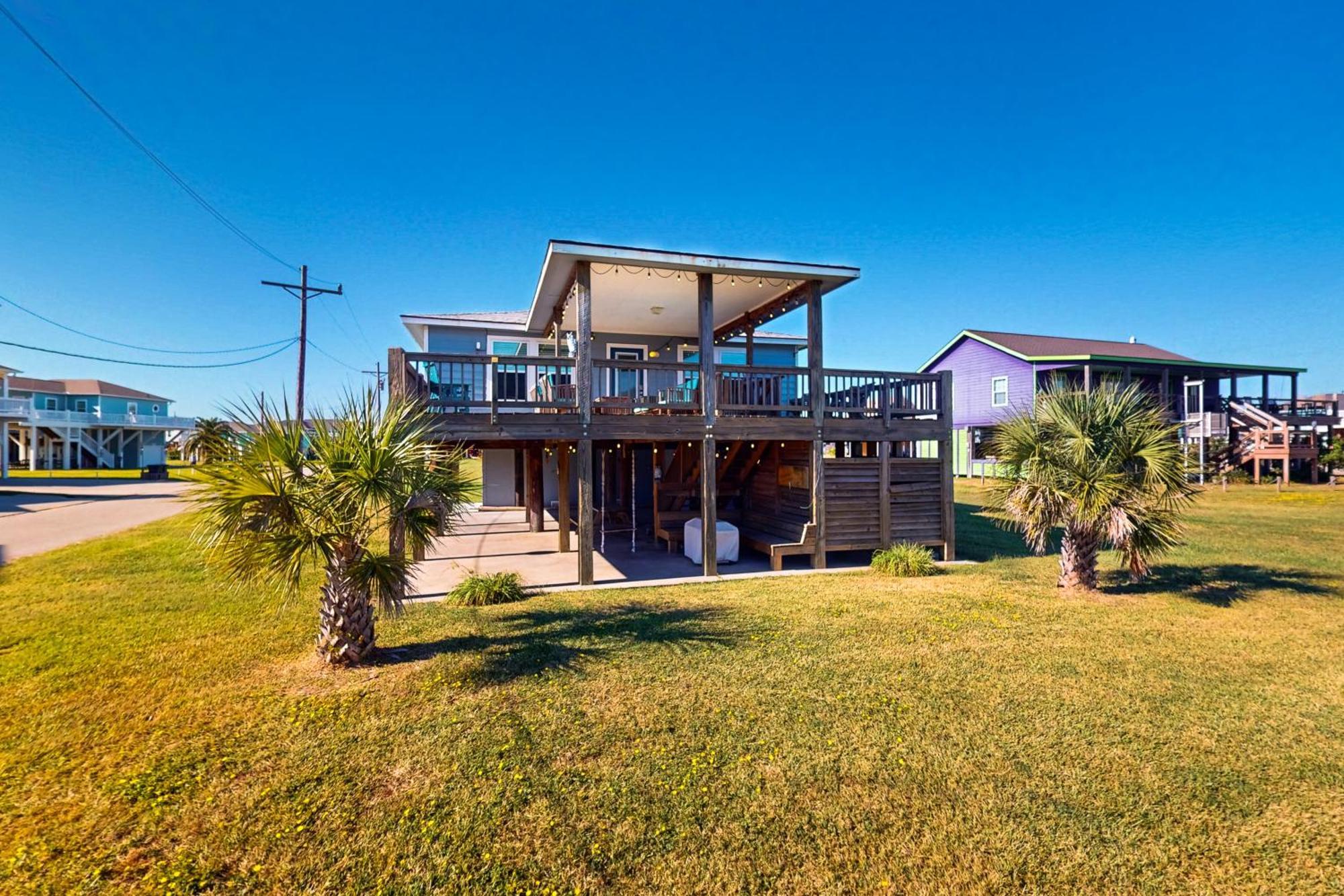 Turtle Sea-Renity Beach Cottage Crystal Beach Exterior foto